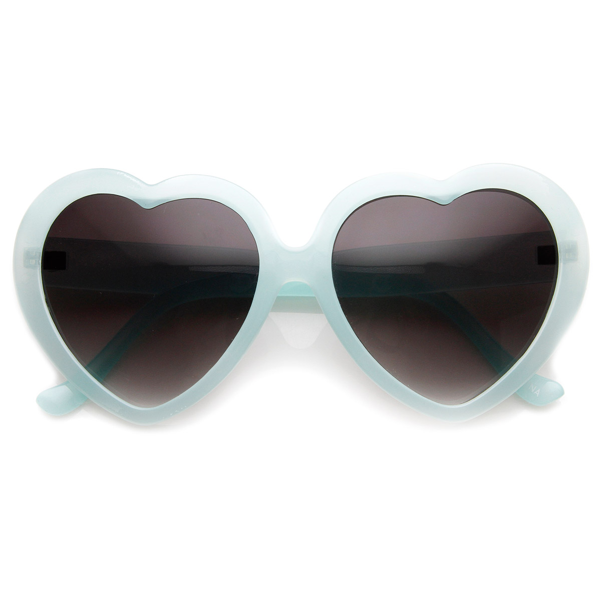 Large Oversized Womens Heart Shaped Sunglasses Cute Love Fashion Eyewear Ebay