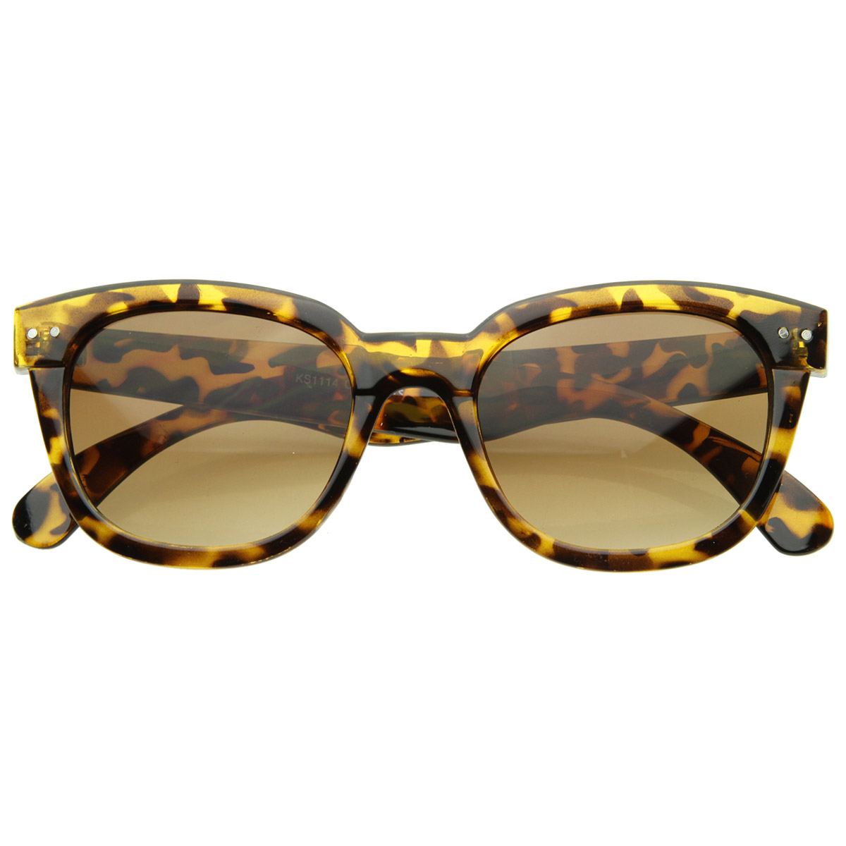 Designer Inspired Bold Thick Frame Fashion Horn Rimmed Style Sunglasses | eBay
